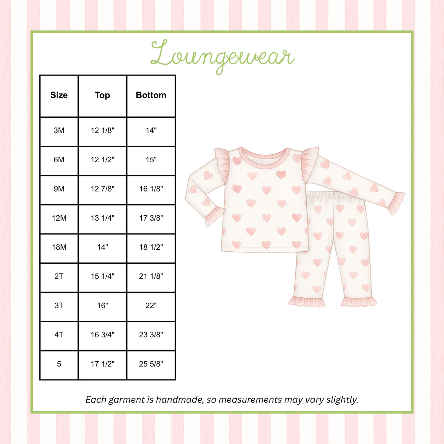 Sweet Angels Ruffle Pajama Set