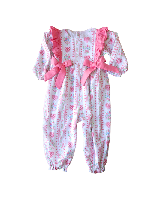 Valentine's Bouquet Romper