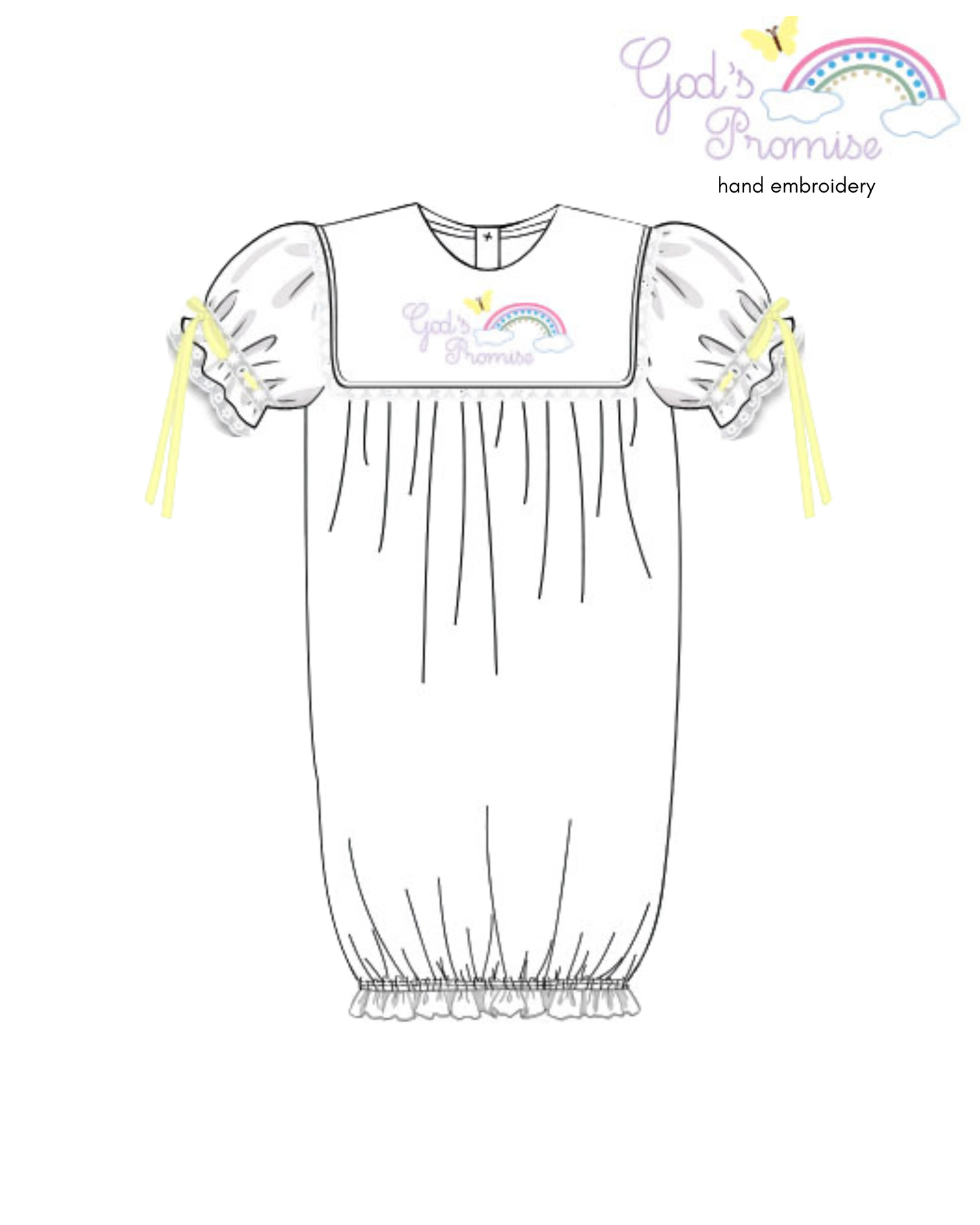 Girls God's Promise Gown