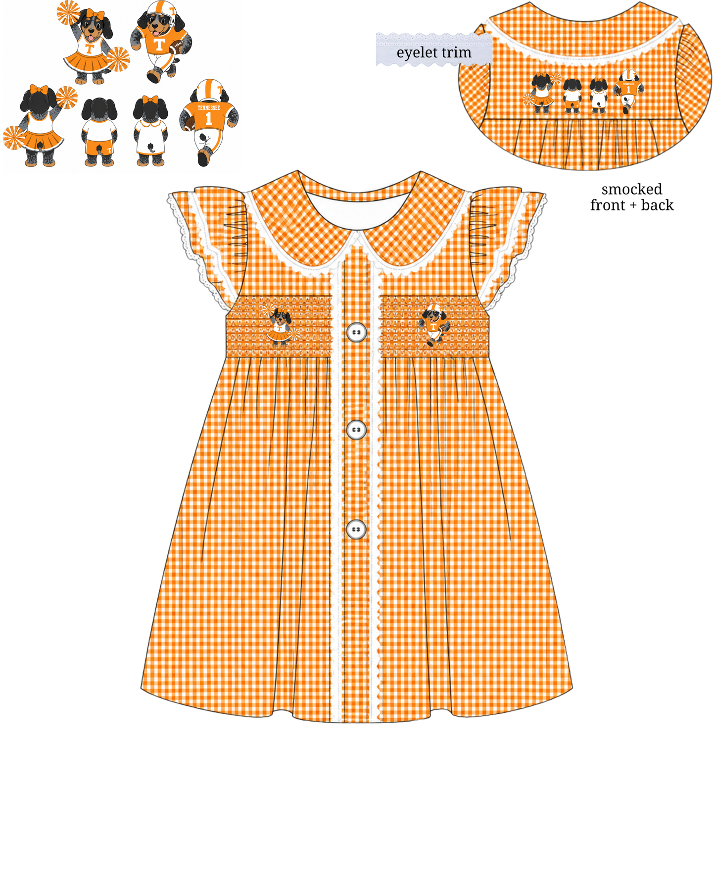 Rocky Top Dress (early Sept. ETA)