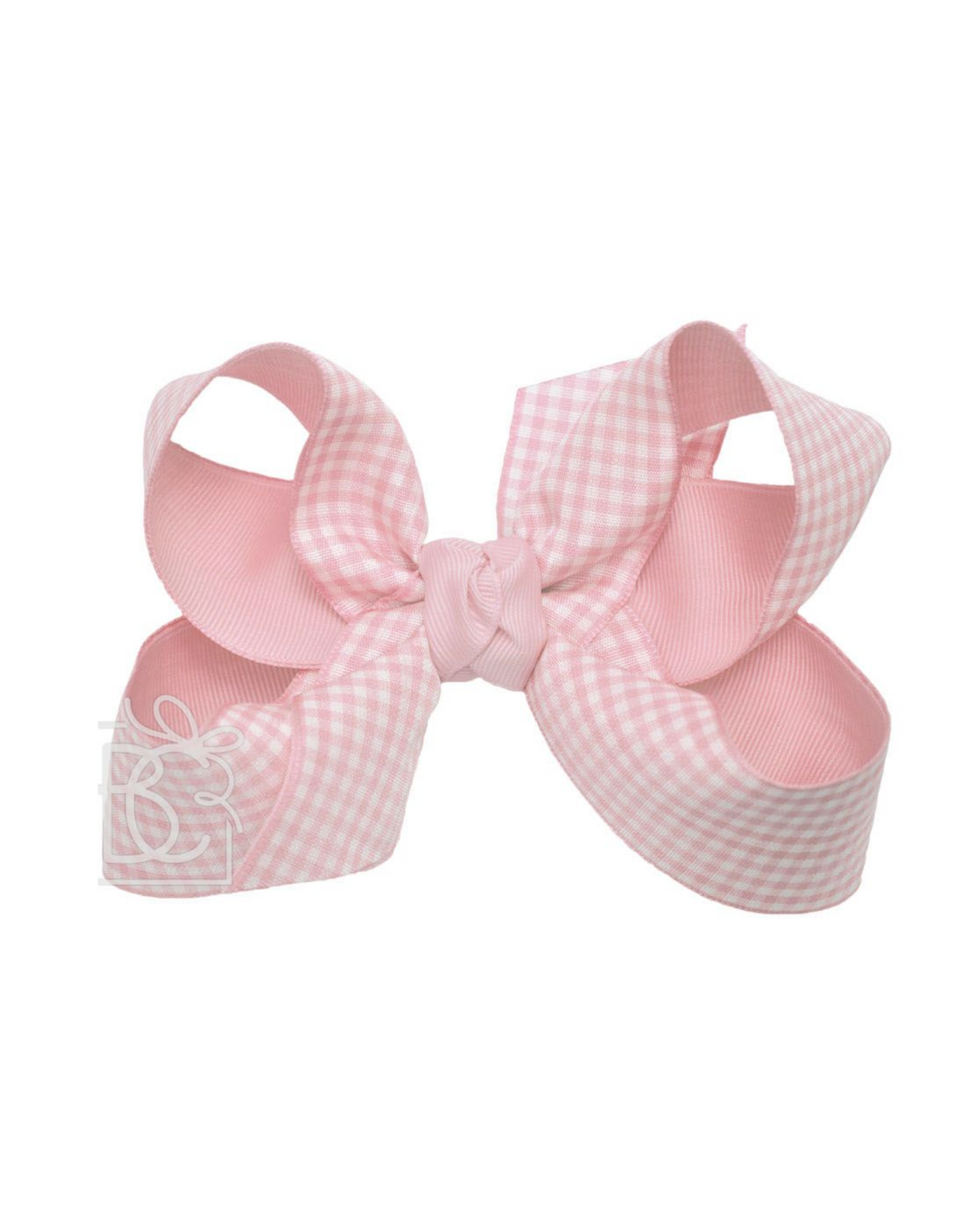 Pink Classic Gingham Bow