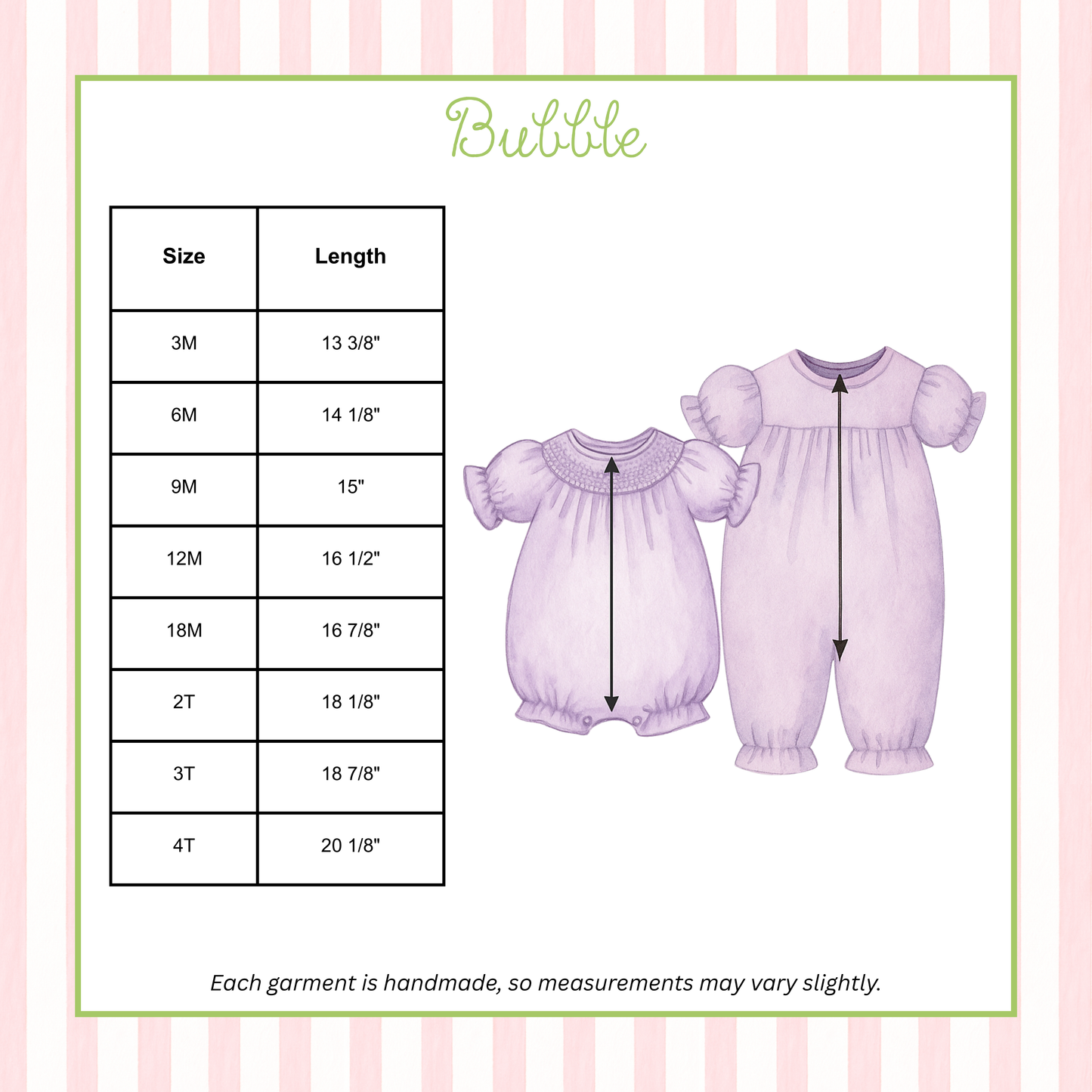 Birthday Dolly White Heirloom Bubble (Dec. ETA)