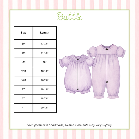 Girls Heirloom Balloon Bubble (Dec. ETA)