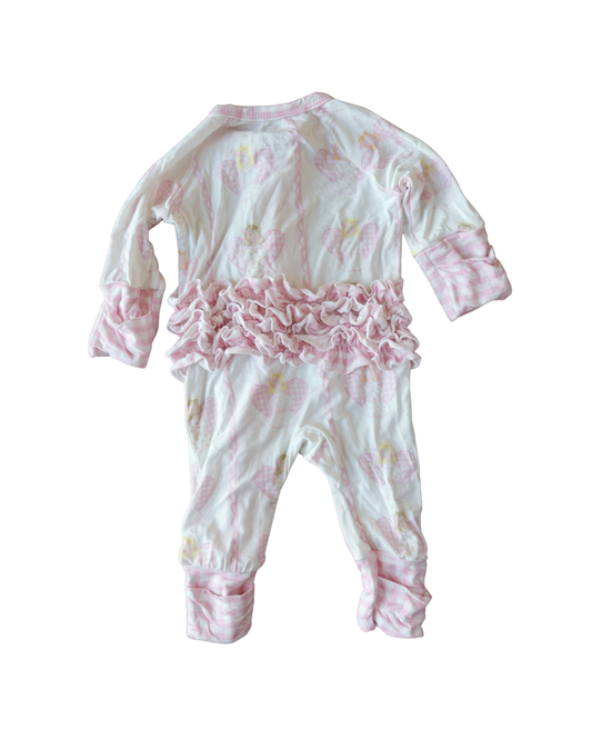Bamboo Sweet Angels Ruffle Sleeper