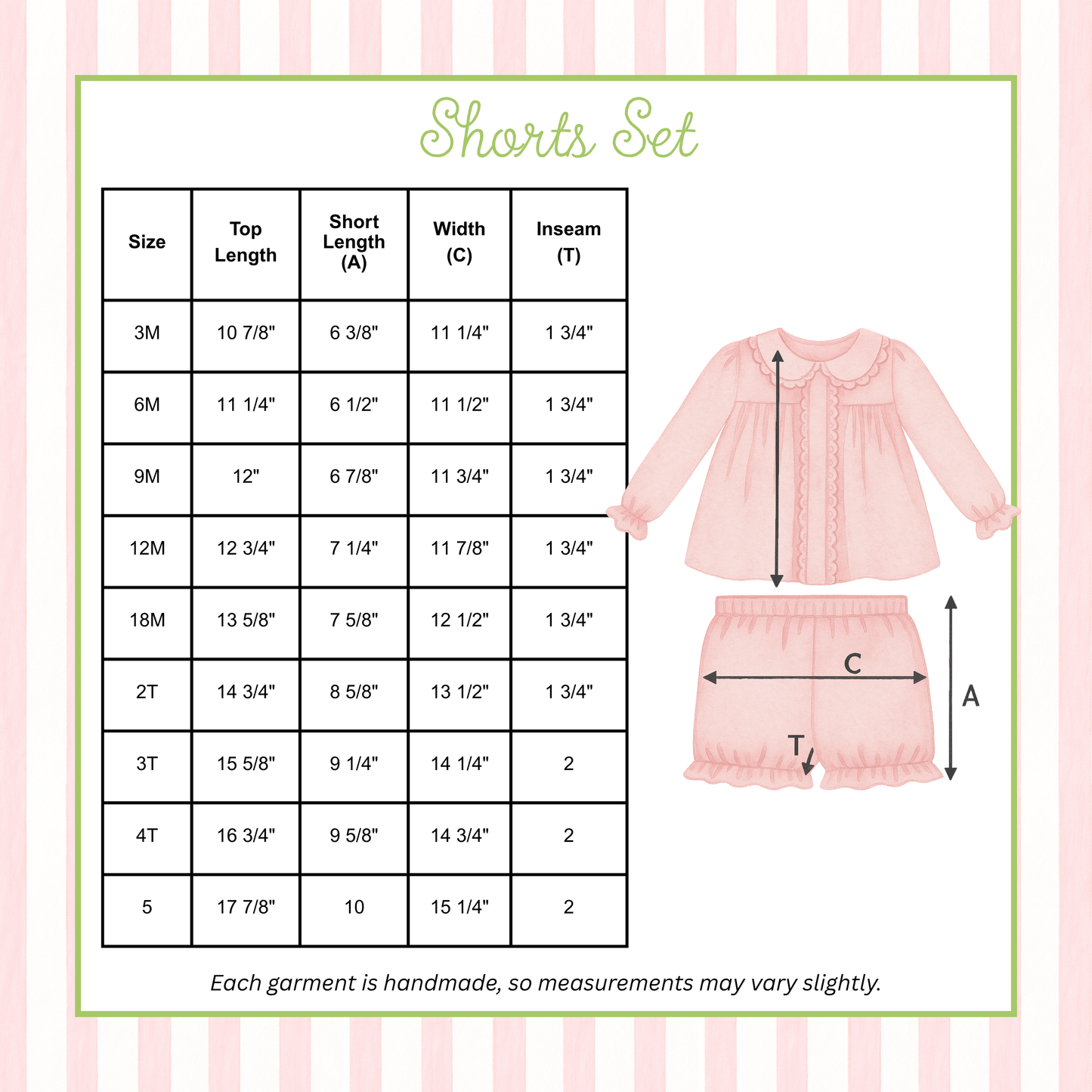 Appliqué Conversation Hearts Bloomer Set