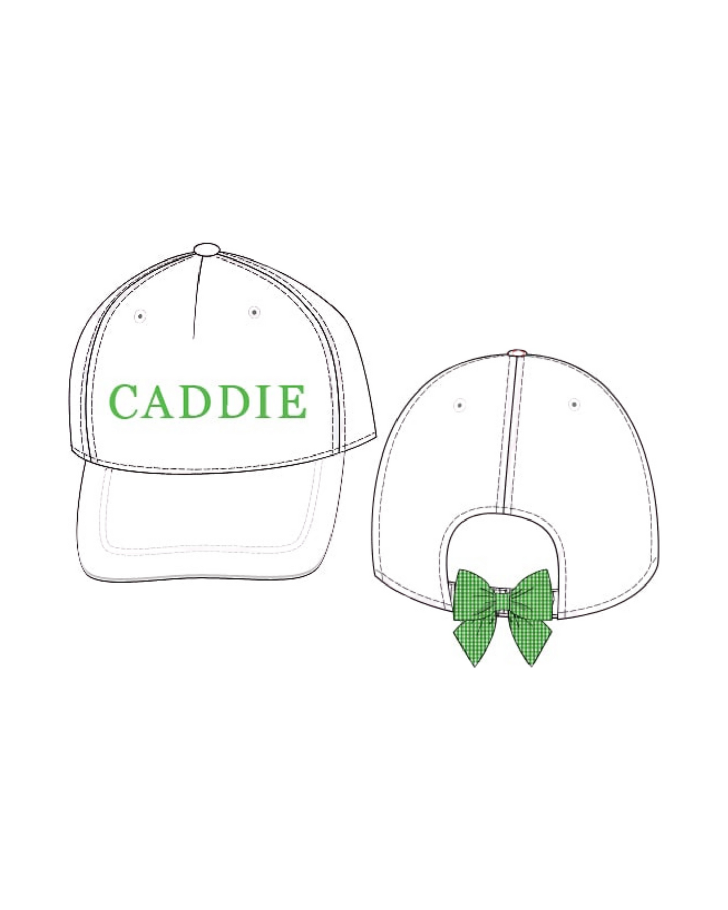 Girls Caddie Bow Hat (Jan. ETA)