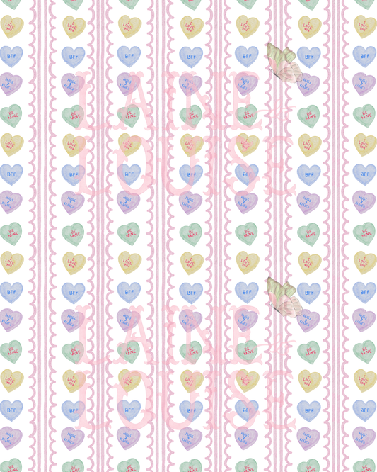 Conversation Hearts Pajama Set (Dec. ETA)