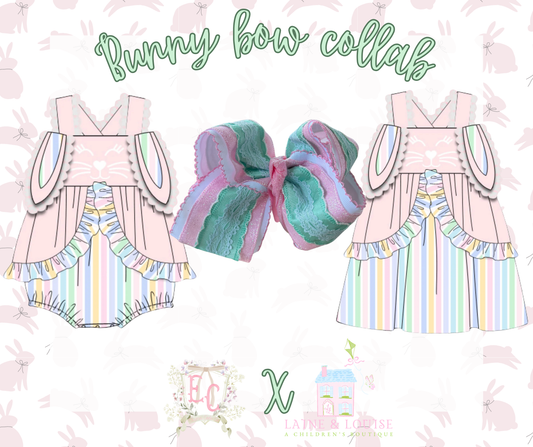 5" Elaina Cole Co Sparkle Bow