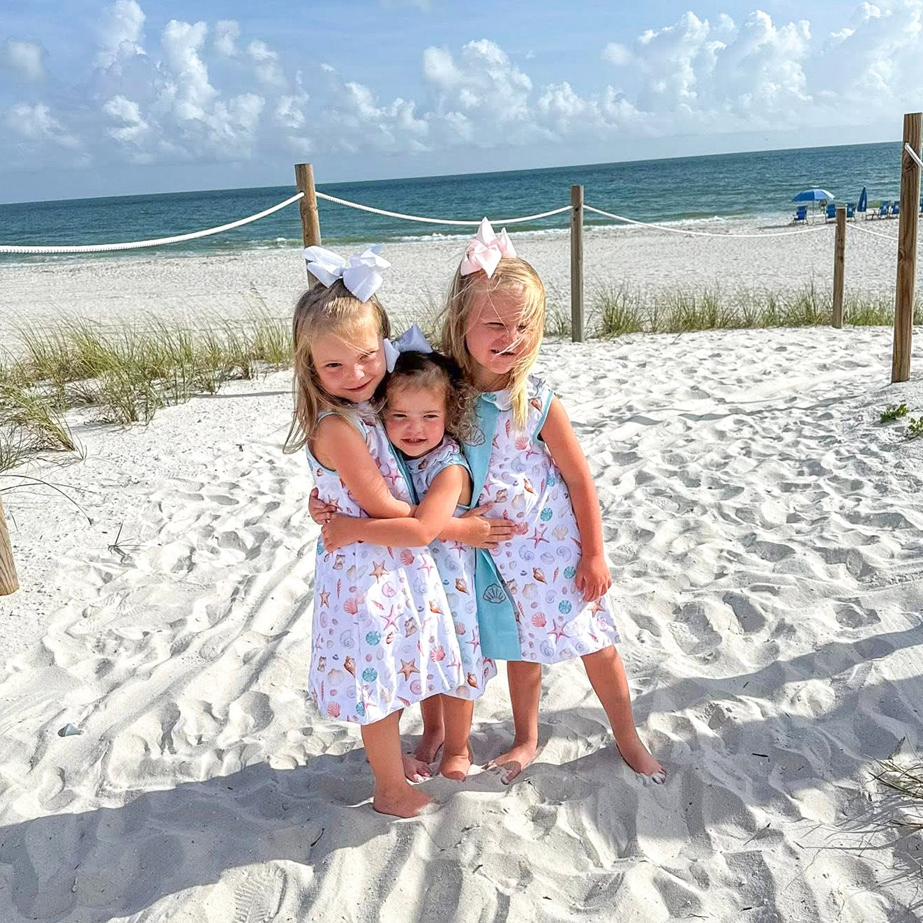 Girls Turquoise Tides Dress