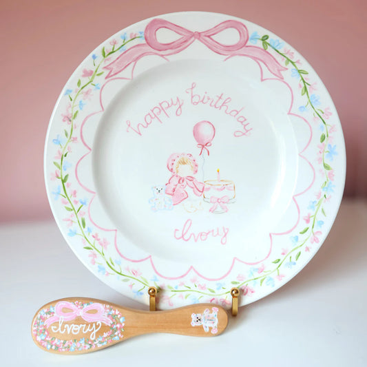 Sugar & Spice Birthday Plate