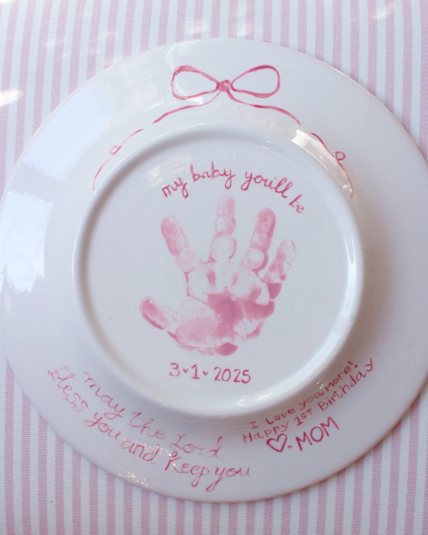 Goose Birthday Plate