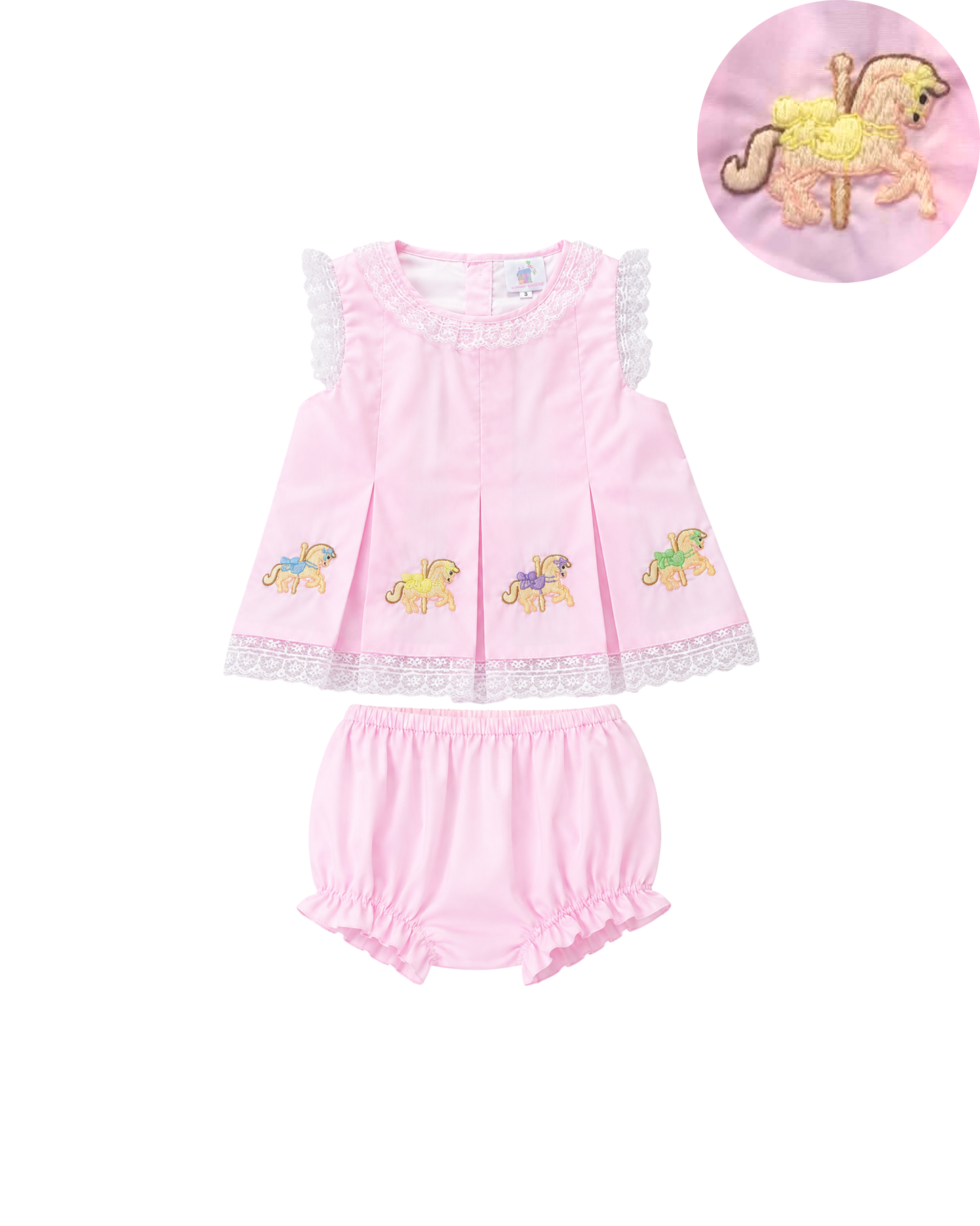 Carousel Bloomer Set