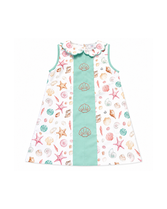 Girls Turquoise Tides Dress
