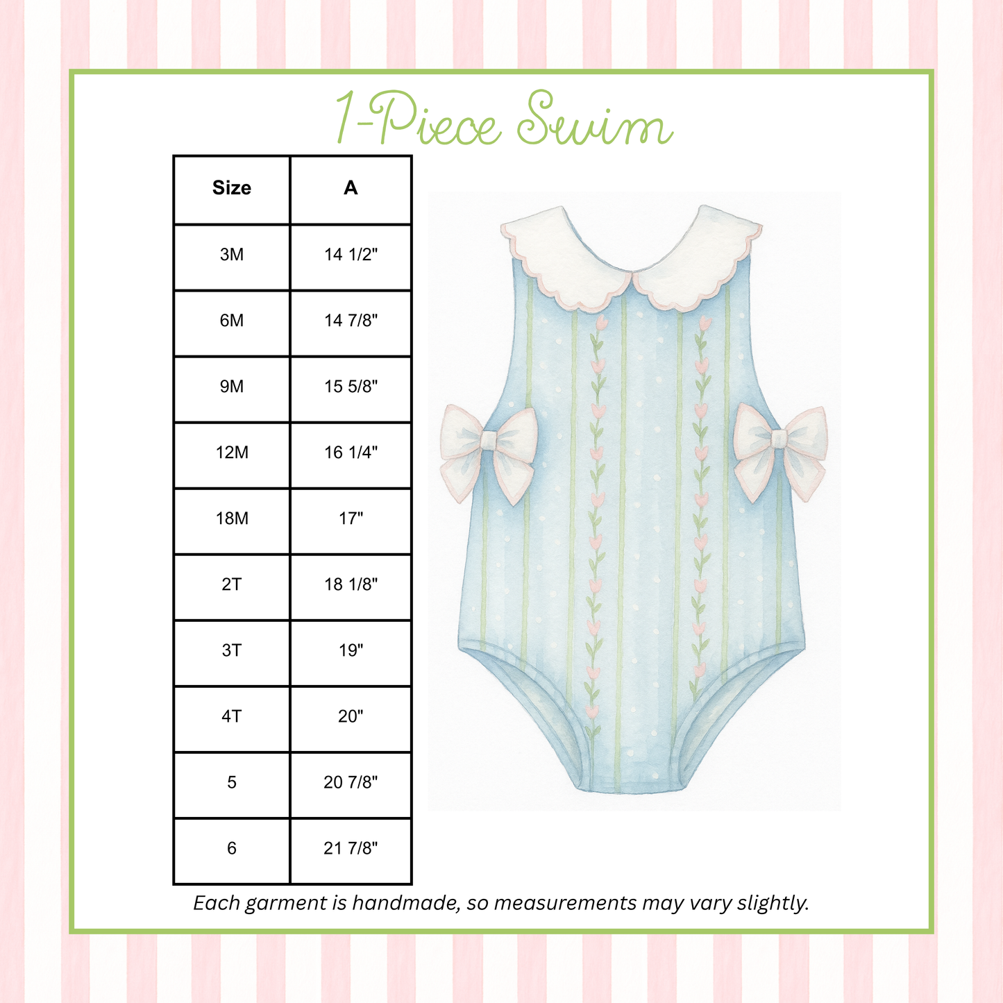 Spring Petals One-Piece Swimsuit (Jan. ETA)