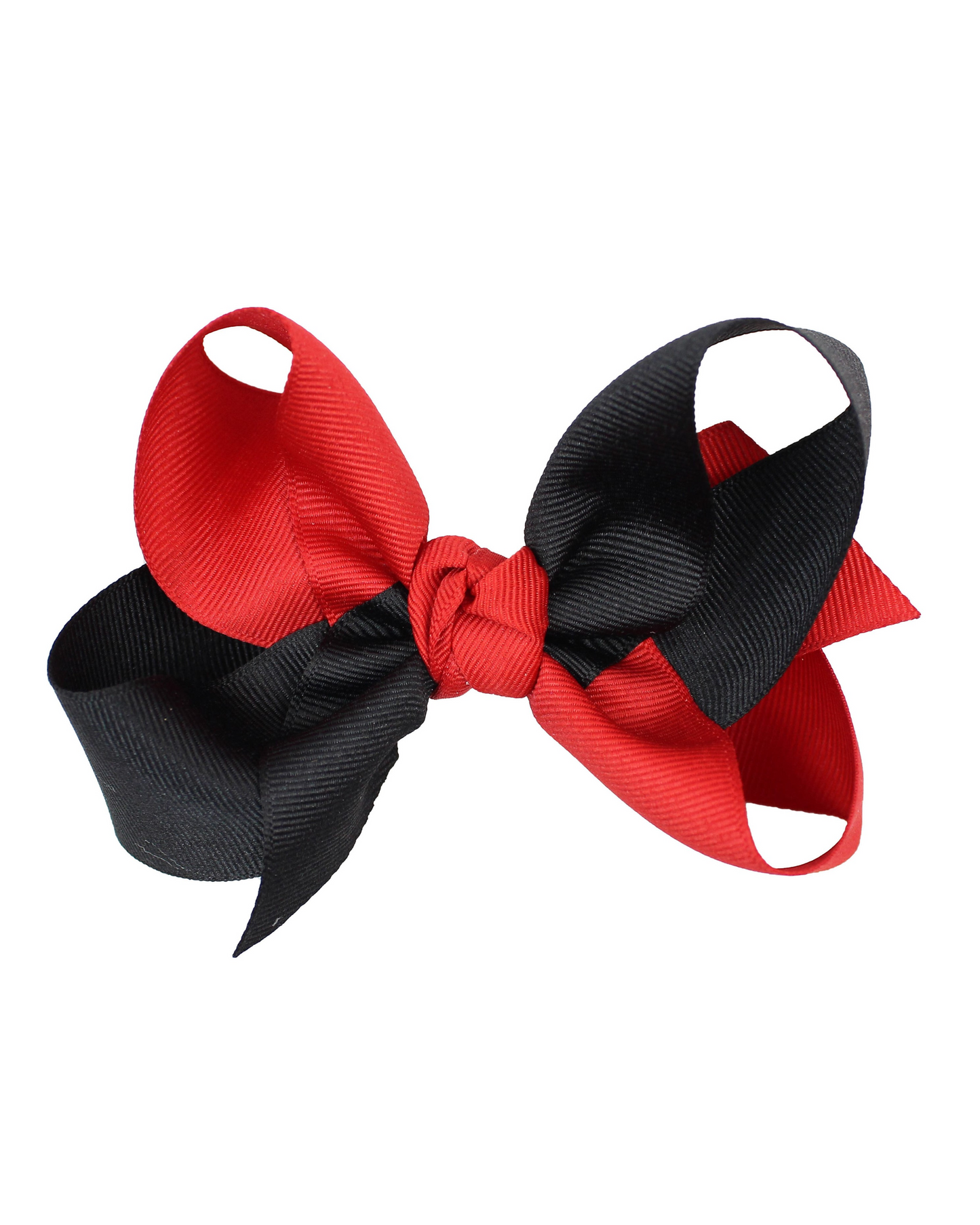 Game Day Red & Black Bow
