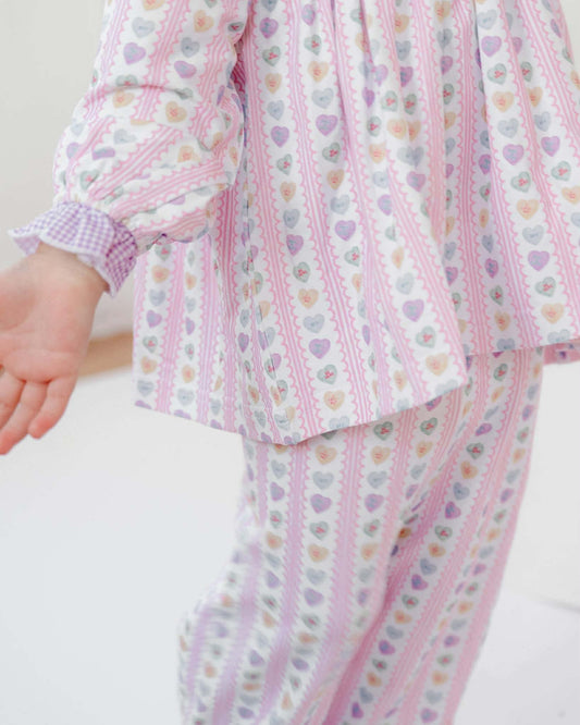 Conversation Hearts Pajama Set