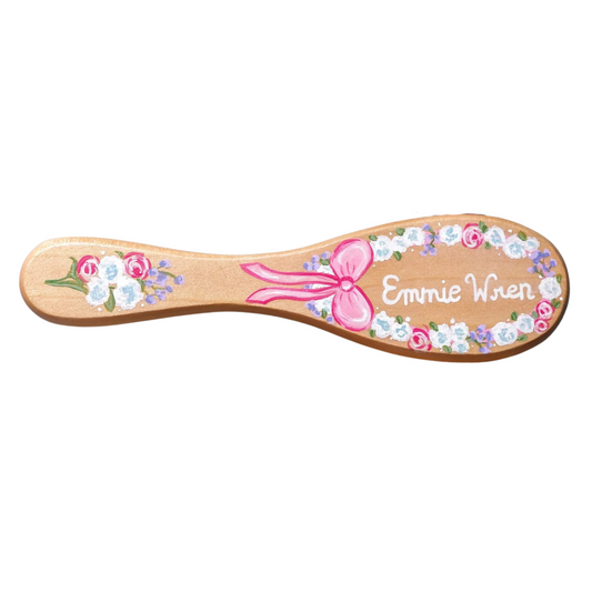 Pink Florals Baby Brush