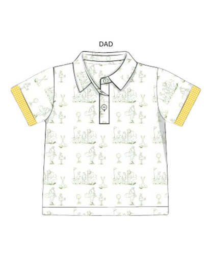 Dad Match Golfing With Dad Polo (Jan. ETA)