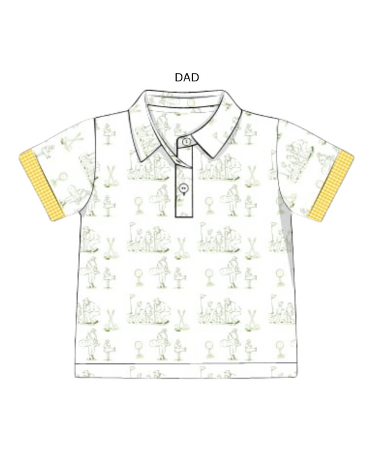 Dad Match Golfing With Dad Polo (Jan. ETA)