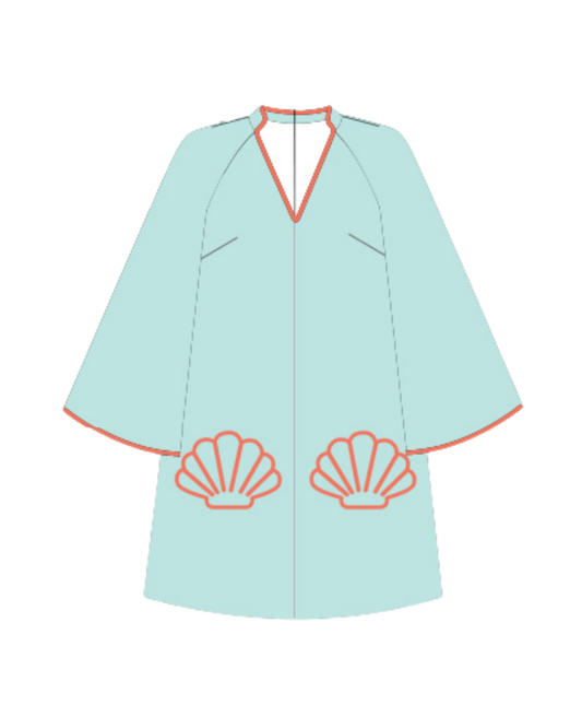 Mom Turquoise Tides Dress
