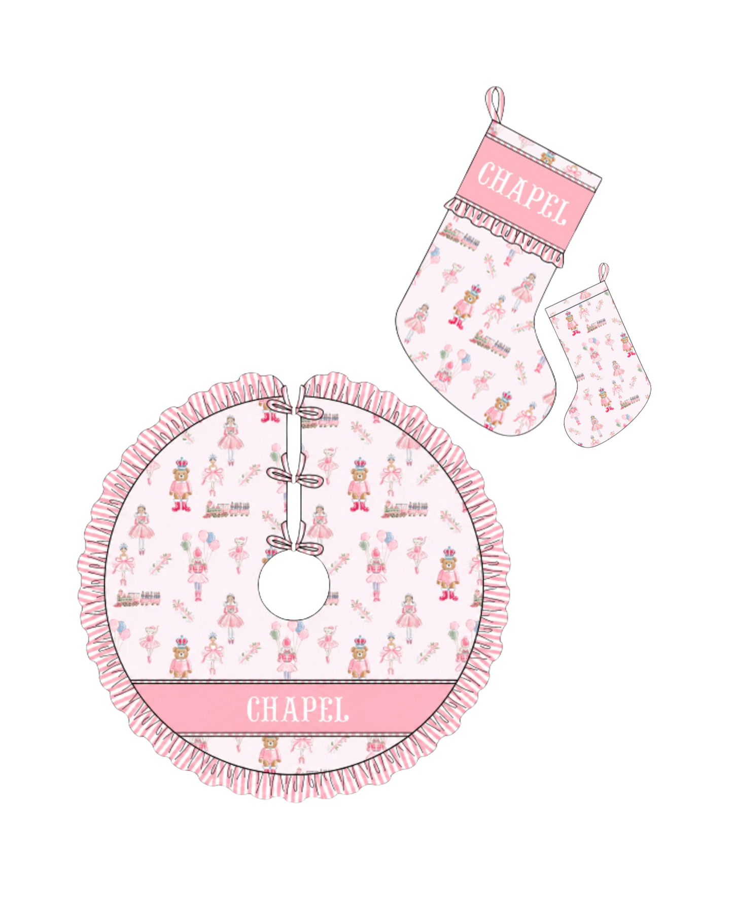 Nutcracker Quilted Smocked Collection