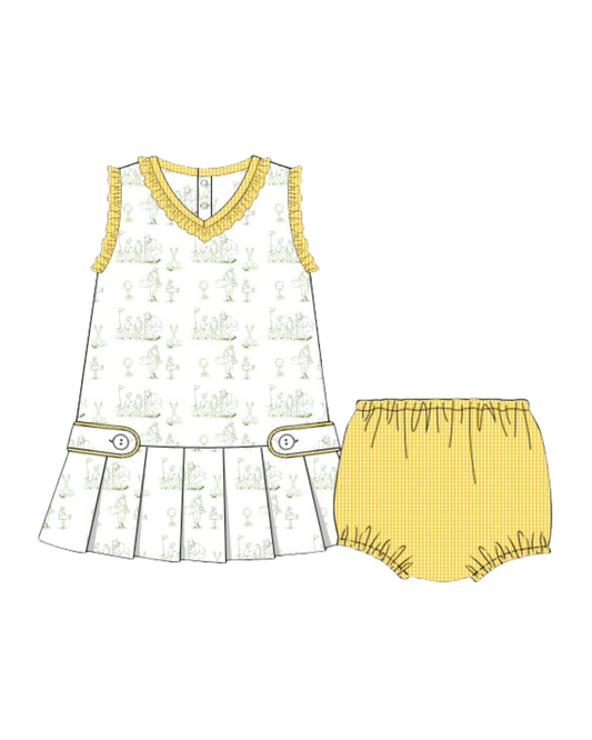 Girls Golfing With Dad Dress (Jan. ETA)