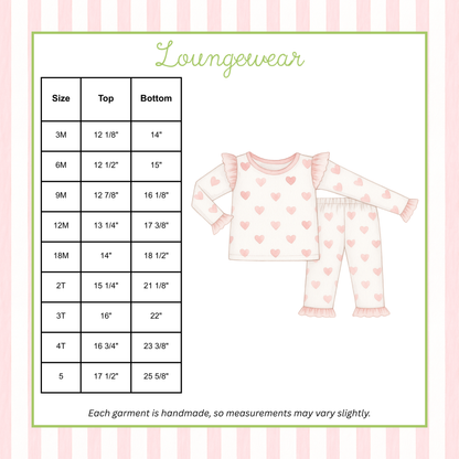 Sweet Angels Ruffle Pajama Set