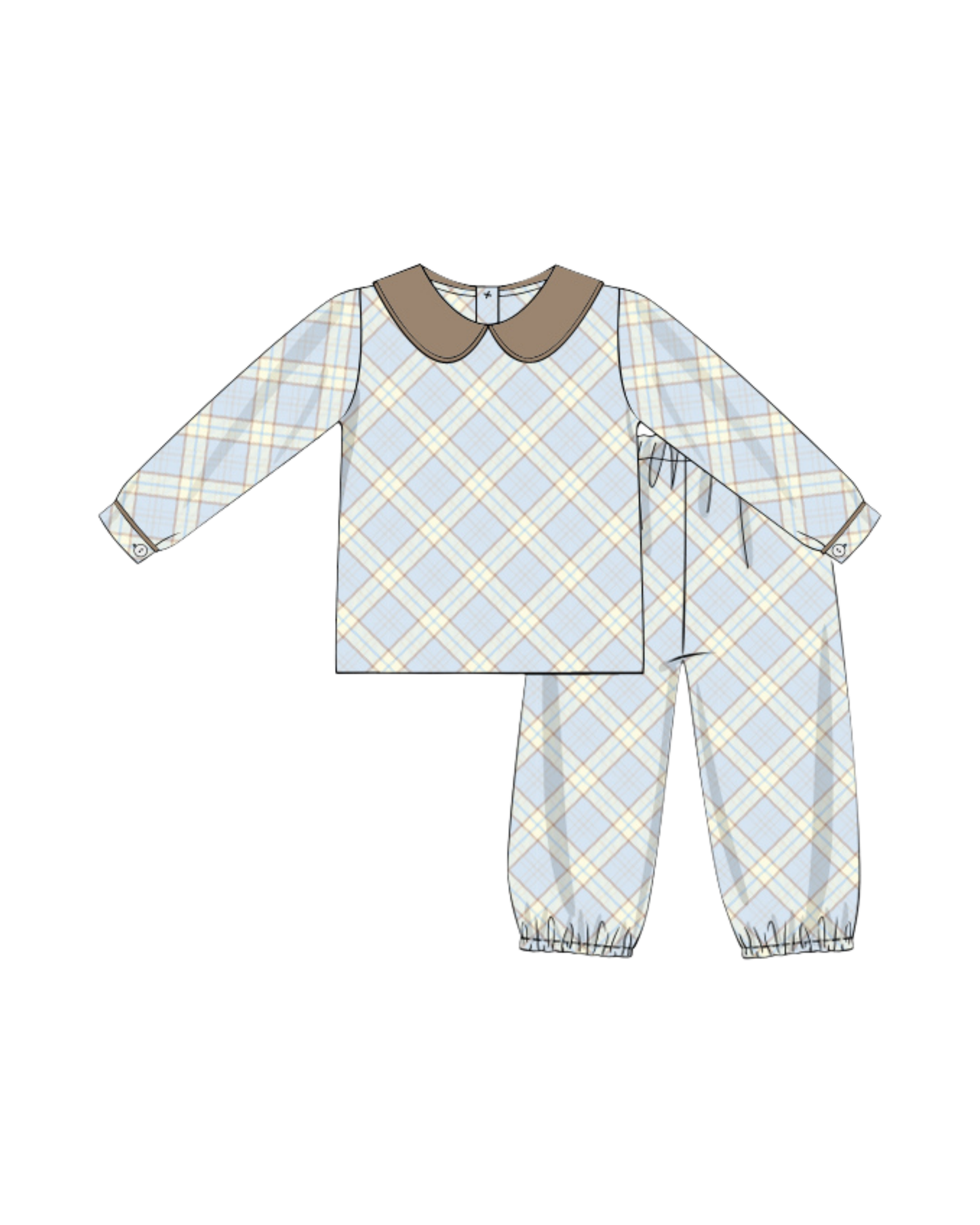 Boys Fall Corduroy Pants Set