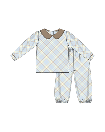Boys Fall Corduroy Pants Set