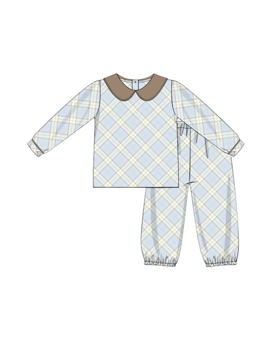 Boys Fall Corduroy Pants Set