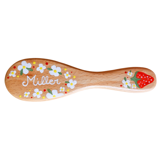 Strawberry Patch Baby Brush