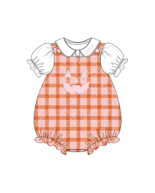 Girls Pumpkin Patch Bubble