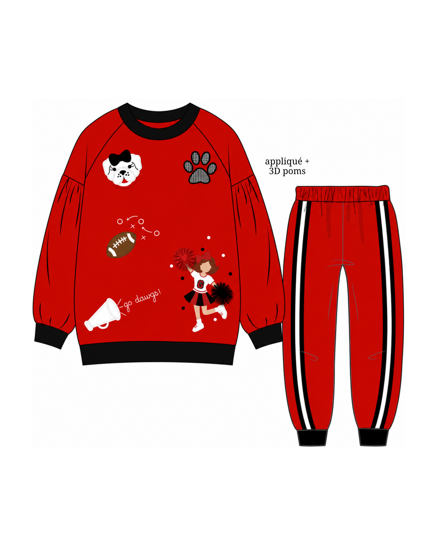 Team Spirit Sweat Set (early Sept. ETA)