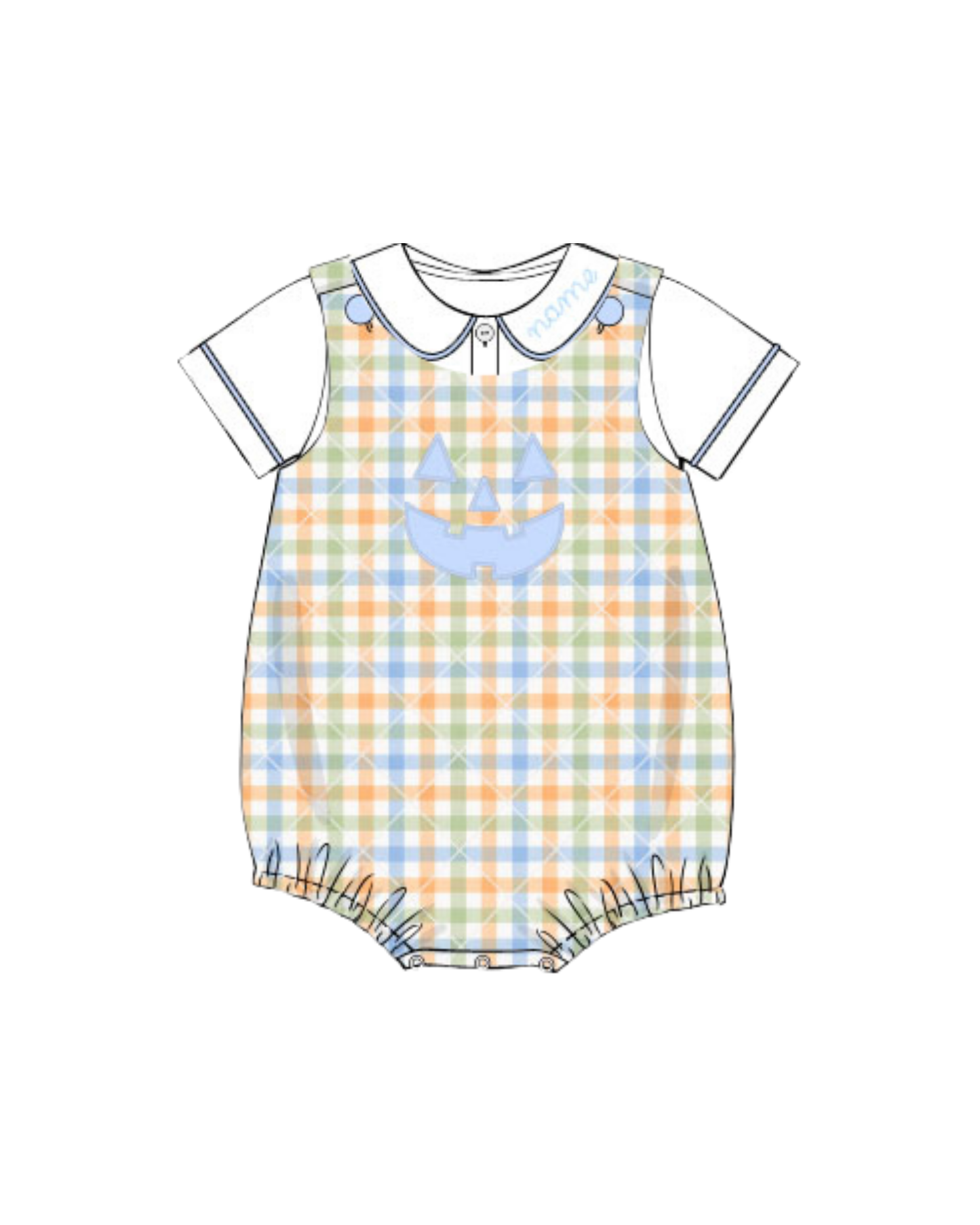 Boys Pumpkin Patch Bubble