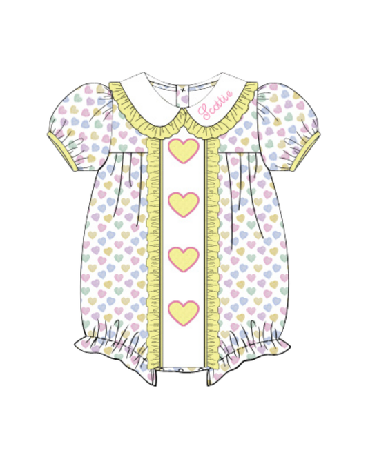 Pastel Hearts Bubble