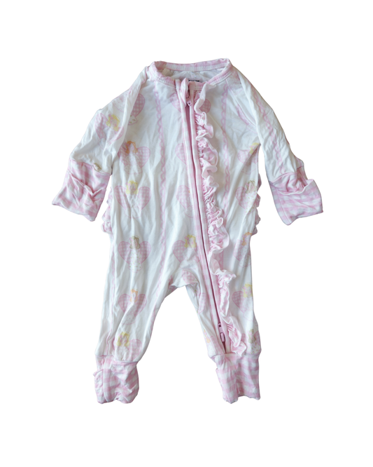 Bamboo Sweet Angels Ruffle Sleeper