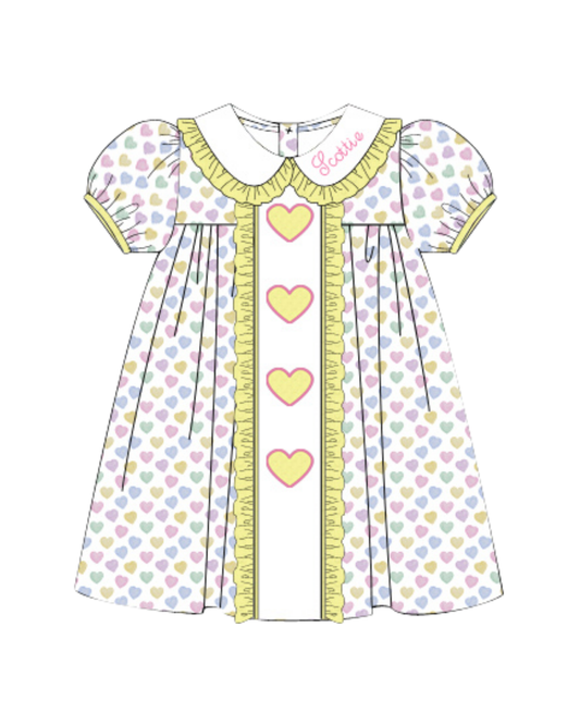 Pastel Hearts Dress