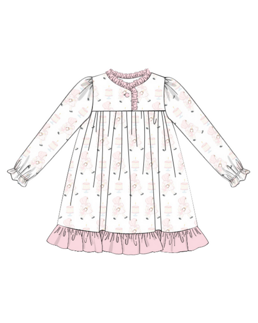 Birthday Dolly White Nightgown (Dec. ETA)