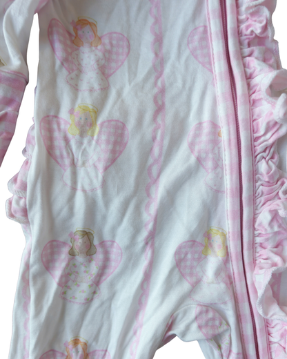 Bamboo Sweet Angels Ruffle Sleeper