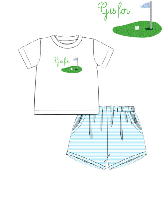 G is for Golf Boys Set