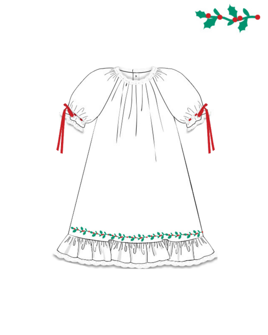 Holly Heirloom Girls Dress