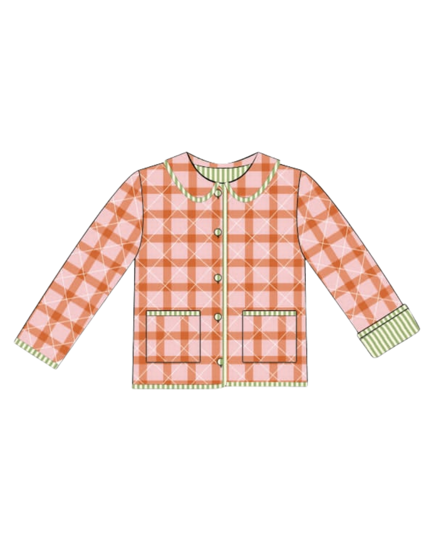 Pumpkin Season Quilted Jacket