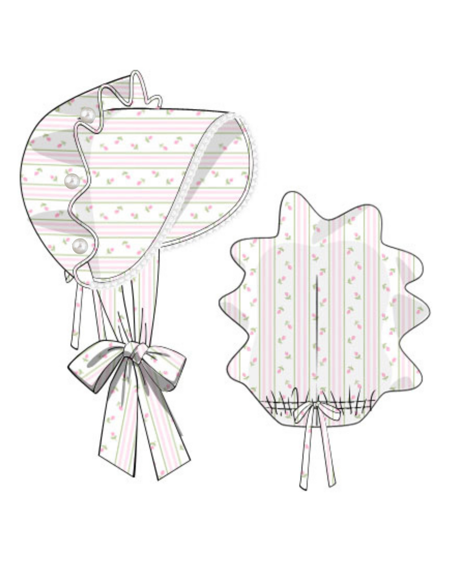 Rose Garden Bonnet (Jan. ETA)