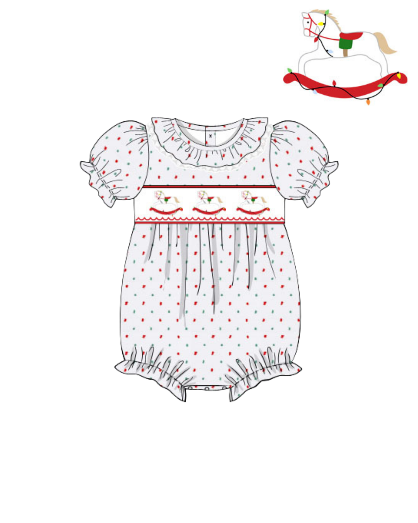 Rocking Horse Girls Bubble