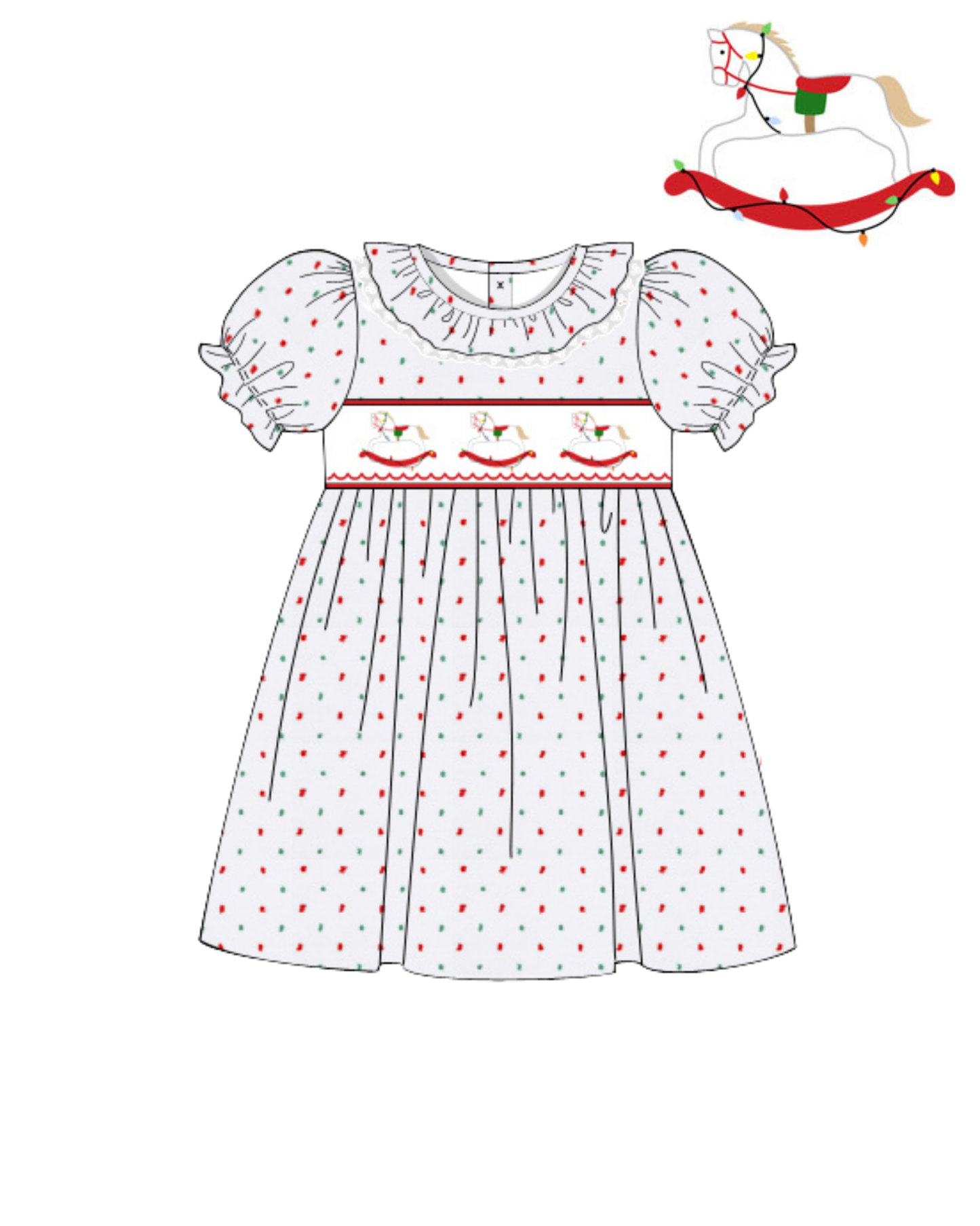 Rocking Horse Dress