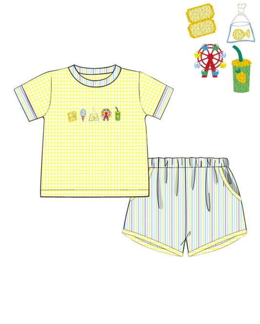 Boys Fair Favorites Shorts Set