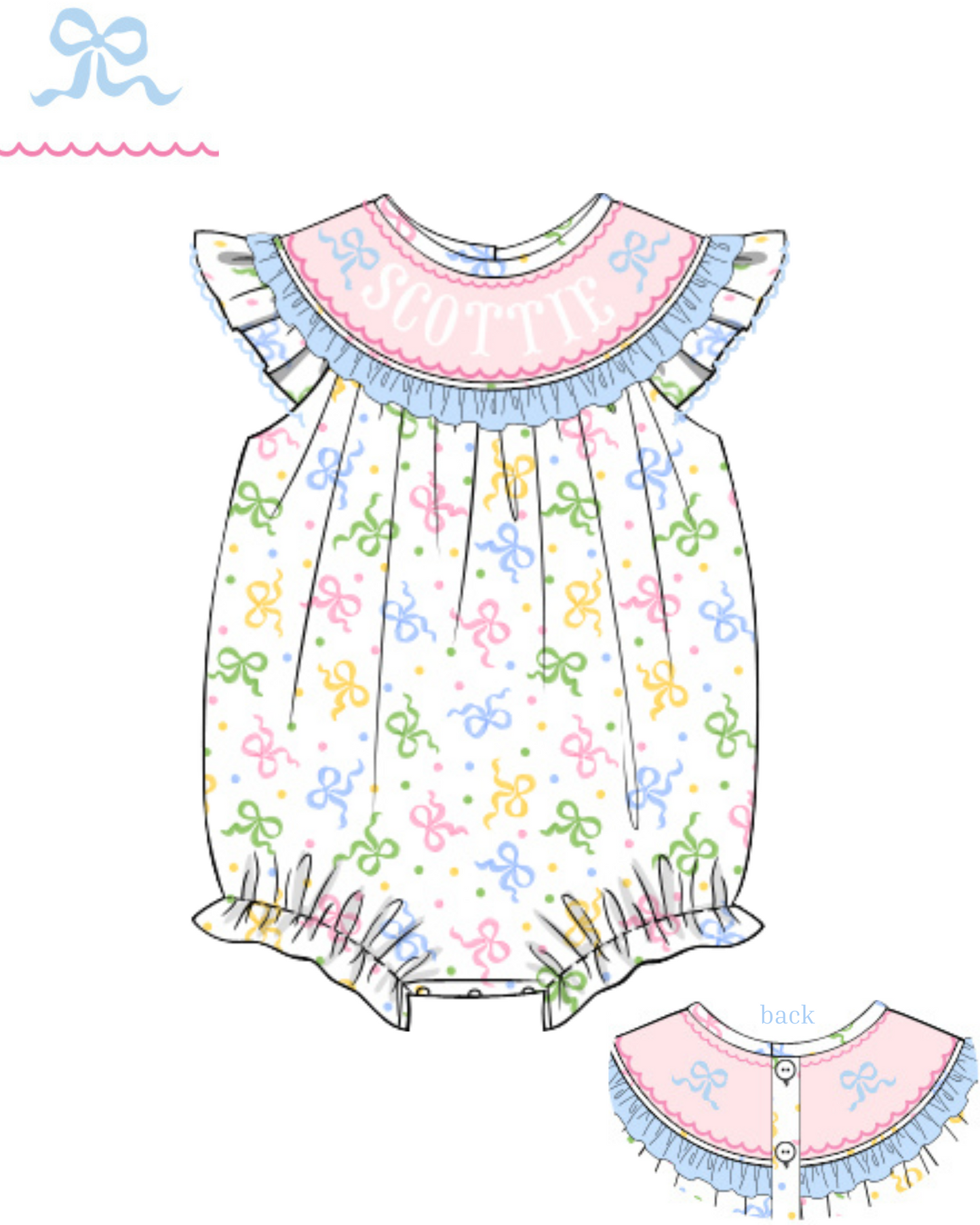 "BIRTHDAY GIRL" Smock Bubble