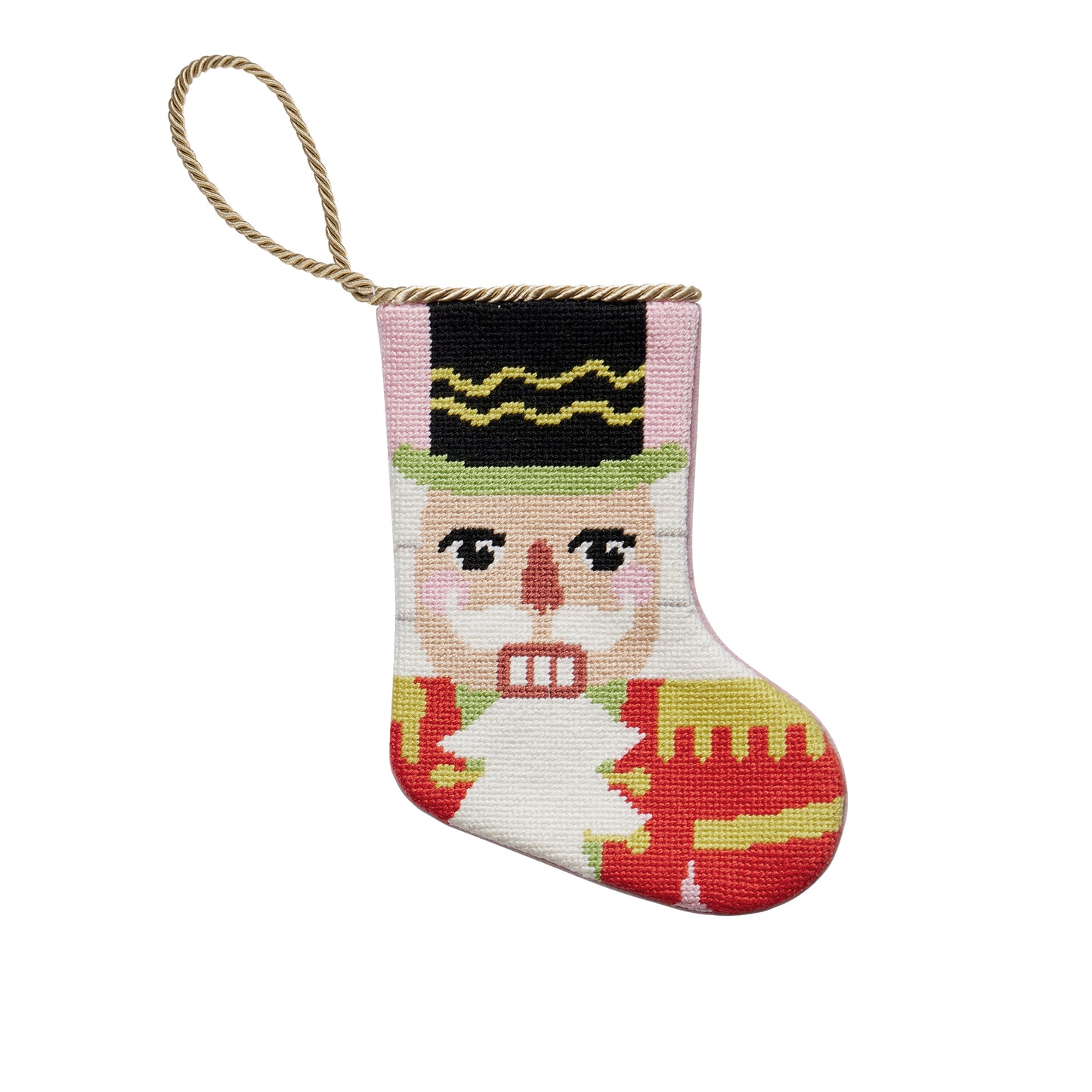 Mini Needlepoint Stocking