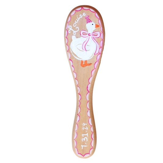 Girl Silly Goose Baby Brush