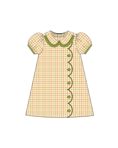 Girls Harvest Corduroy Dress